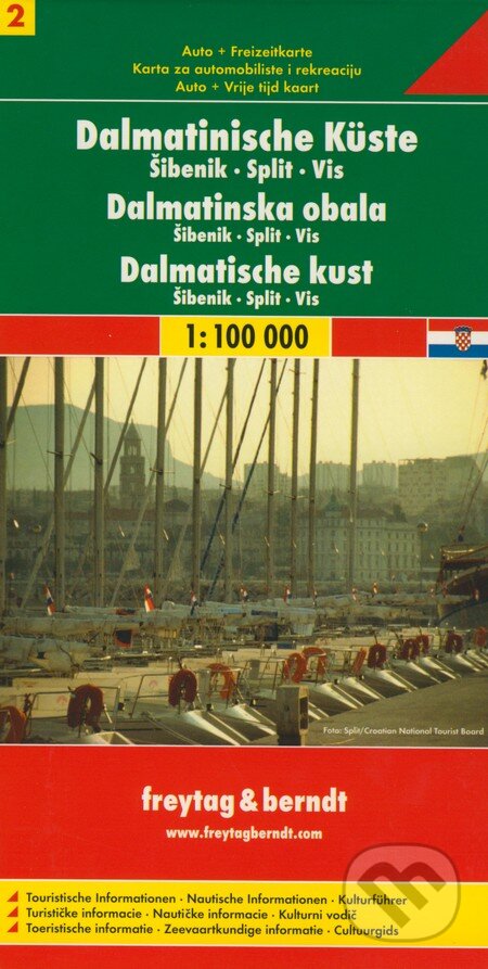 Dalmatinische Küste 1:100 000 (freytag&berndt). freytag&berndt Dalmatinische Küste 1:100 000 (freytag&berndt). freytag&berndt