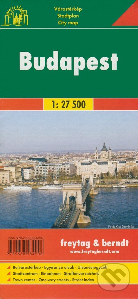 Budapest 1:27 500, freytag&berndt, 2007