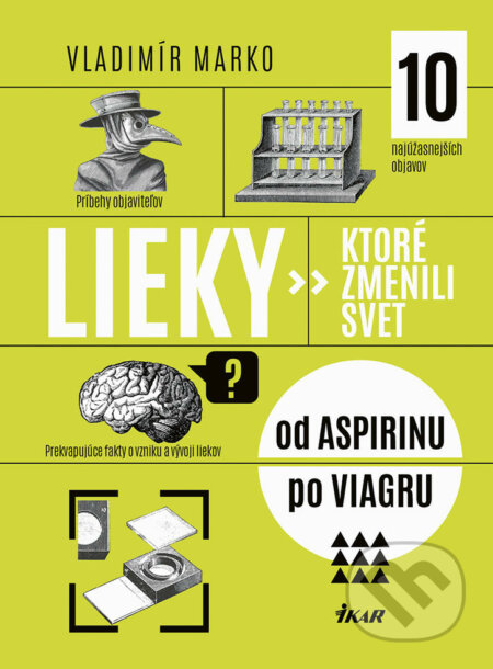 E-kniha: Lieky, ktoré zmenili svet (Vladimír Marko). Ikar, 2019 E-kniha: Lieky, ktoré zmenili svet (Vladimír Marko). Ikar, 2019