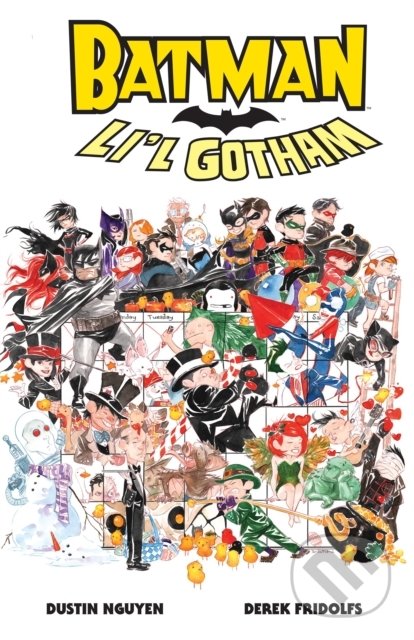 Kniha: Batman Li'l Gotham (Dustin Nguyen). DC Comics, 2018 Kniha: Batman Li'l Gotham (Dustin Nguyen). DC Comics, 2018