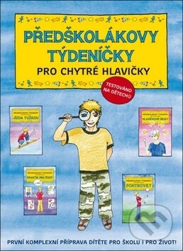 Kniha: Předškolákovy týdeníčky pro chytré hlavičky (Babyonline). Babyonline, 2018 Kniha: Předškolákovy týdeníčky pro chytré hlavičky (Babyonline). Babyonline, 2018