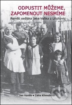 Kniha: Odpustit můžeme, zapomenout nesmíme (Jan Vaněk a Táňa Klimešová). Sursum, 2018 Kniha: Odpustit můžeme, zapomenout nesmíme (Jan Vaněk a Táňa Klimešová). Sursum, 2018