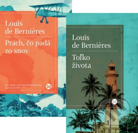 Kniha: Prach, čo padá zo snov + Toľko života (Louis de Bernières). Slovart Kniha: Prach, čo padá zo snov + Toľko života (Louis de Bernières). Slovart