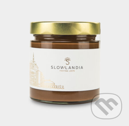 Kávy a čaje: Slowtella Lieskovcovo-kakaový krém (Slowlandia). Slowlandia, 2019 Kávy a čaje: Slowtella Lieskovcovo-kakaový krém (Slowlandia). Slowlandia, 2019