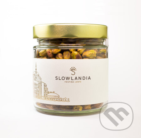 Kávy a čaje: Jemne pražené pistácie (Slowlandia). Slowlandia, 2019 Kávy a čaje: Jemne pražené pistácie (Slowlandia). Slowlandia, 2019