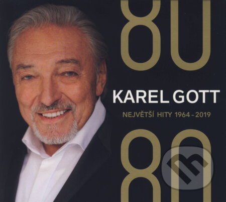 Hudobné CD: Karel Gott: 80/ 80 Největší hity 1964–2019 (Supraphon). Supraphon, 2019 Hudobné CD: Karel Gott: 80/ 80 Největší hity 1964–2019 (Supraphon). Supraphon, 2019