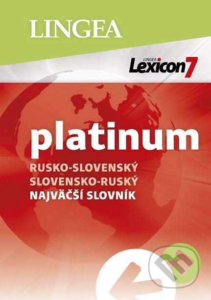 Lexicon 7 Platinum: Rusko-slovenský a slovensko-ruský najväčší slovník (Lingea). Lingea, 2019 Lexicon 7 Platinum: Rusko-slovenský a slovensko-ruský najväčší slovník (Lingea). Lingea, 2019