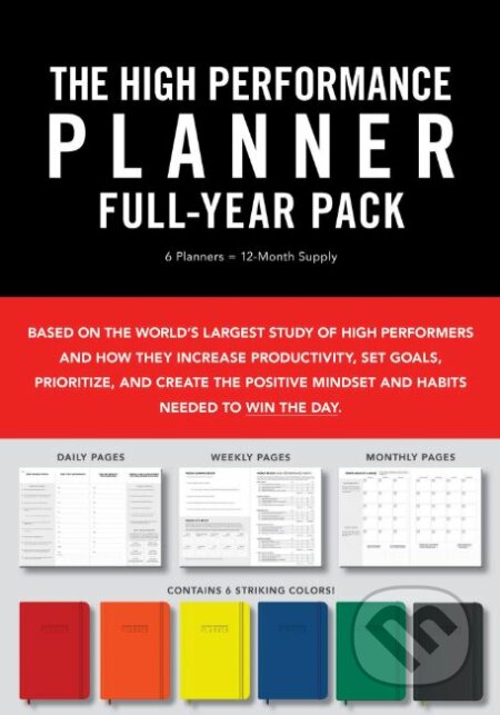 Kniha: High Performance Planner Full-Year Pack (Brendon Burchard). Hay House, 2019 Kniha: High Performance Planner Full-Year Pack (Brendon Burchard). Hay House, 2019