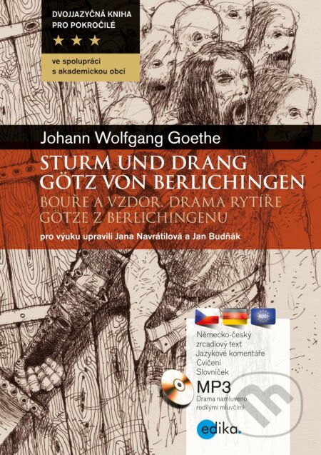 E-kniha: Sturm und Drang / Bouře a vzdor (Johann Wolfgang Goethe). Edika, 2016 E-kniha: Sturm und Drang / Bouře a vzdor (Johann Wolfgang Goethe). Edika, 2016