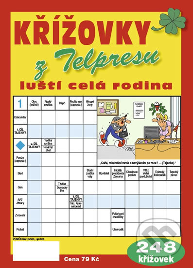 Kniha: Křížovky z Telpresu (Telpres). Telpres, 2019 Kniha: Křížovky z Telpresu (Telpres). Telpres, 2019