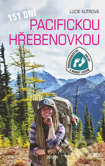 Kniha: 151 dní Pacifickou hřebenovkou (Lucie Kutrová). Universum, 2019 Kniha: 151 dní Pacifickou hřebenovkou (Lucie Kutrová). Universum, 2019