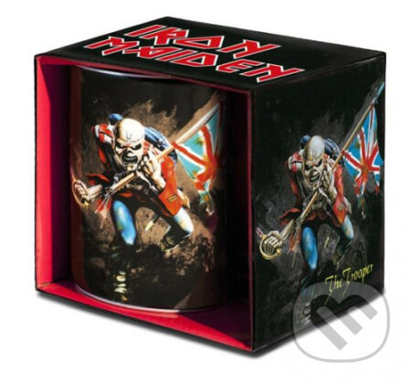 Keramický hrnček Iron Maiden: The Trooper (Iron Maiden). Iron Maiden, 2018 Keramický hrnček Iron Maiden: The Trooper (Iron Maiden). Iron Maiden, 2018