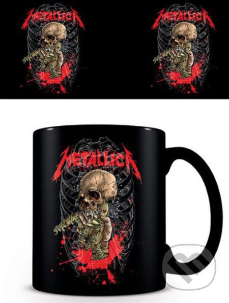 Keramický hrnček Metallica: čierný (Metallica). Metallica, 2018 Keramický hrnček Metallica: čierný (Metallica). Metallica, 2018