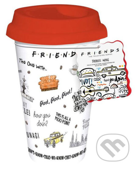 Cestovní hrnček Friends: Logo, Friends, 2019