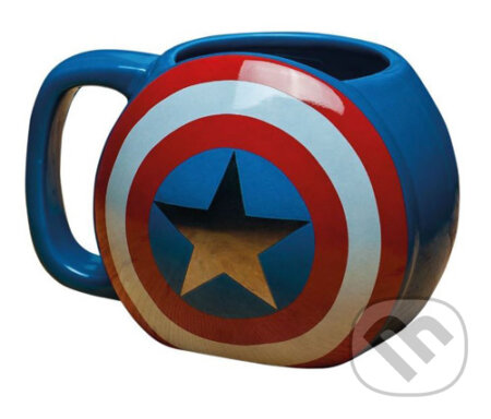 Keramický hrnček Marvel/Avengers Infinity War: 3D Captain America (Marvel). Marvel, 2019 Keramický hrnček Marvel/Avengers Infinity War: 3D Captain America (Marvel). Marvel, 2019