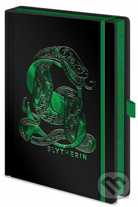 Poznámkový A5 blok Harry Potter: Slytherin Foil (Zmijozel) (Fantasy). Fantasy, 2019 Poznámkový A5 blok Harry Potter: Slytherin Foil (Zmijozel) (Fantasy). Fantasy, 2019