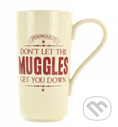 Keramický latte hrnček Harry Potter: Muggles (Harry Potter). Harry Potter, 2019 Keramický latte hrnček Harry Potter: Muggles (Harry Potter). Harry Potter, 2019