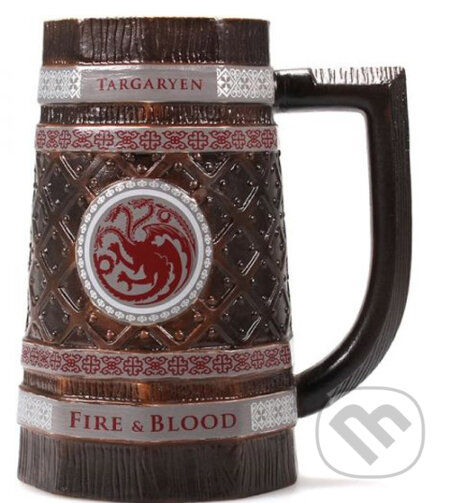 Keramický pivný korbel Game Of Thronesy: Targaryen (Game of Thrones). Game of Thrones, 2018 Keramický pivný korbel Game Of Thronesy: Targaryen (Game of Thrones). Game of Thrones, 2018