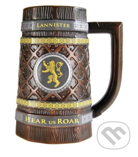 Keramický pivný korbel Game Of Thrones: Lannister (Game of Thrones). Game of Thrones, 2018 Keramický pivný korbel Game Of Thrones: Lannister (Game of Thrones). Game of Thrones, 2018