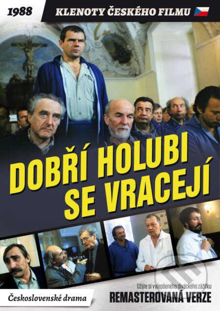 Film: Dobří holubi se vracejí (Dušan Klein) (DVD). Magicbox, 2019 Film: Dobří holubi se vracejí (Dušan Klein) (DVD). Magicbox, 2019