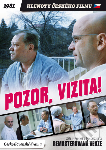 Film: Pozor, vizita! (Karel Kachyňa) (DVD). Magicbox, 2019 Film: Pozor, vizita! (Karel Kachyňa) (DVD). Magicbox, 2019