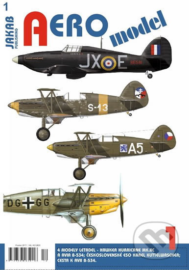 Kniha: AERO model 1: H. Hurricane Mk.IIC a B-534 (Jakab). Jakab, 2017 Kniha: AERO model 1: H. Hurricane Mk.IIC a B-534 (Jakab). Jakab, 2017