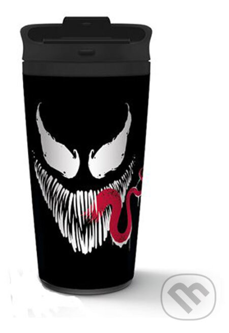 Nerezový cestovný hrnček Marvel/Venom: Face (Venom). Venom, 2019 Nerezový cestovný hrnček Marvel/Venom: Face (Venom). Venom, 2019