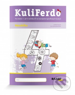 Kniha: Kuliferdo – násobilka (Barbora Kováčová, Mária Tekelová a Michaela Hanáková). Raabe, 2019 Kniha: Kuliferdo – násobilka (Barbora Kováčová, Mária Tekelová a Michaela Hanáková). Raabe, 2019