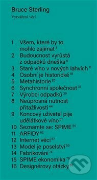 Kniha: Vytváření věcí (Bruce Sterling). UMPRUM, 2019 Kniha: Vytváření věcí (Bruce Sterling). UMPRUM, 2019