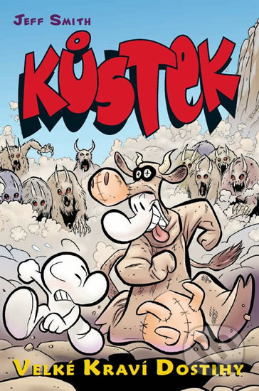 Kniha: Kůstek: Velké kraví dostihy (Jeff Smith). Crew, 2018 Kniha: Kůstek: Velké kraví dostihy (Jeff Smith). Crew, 2018