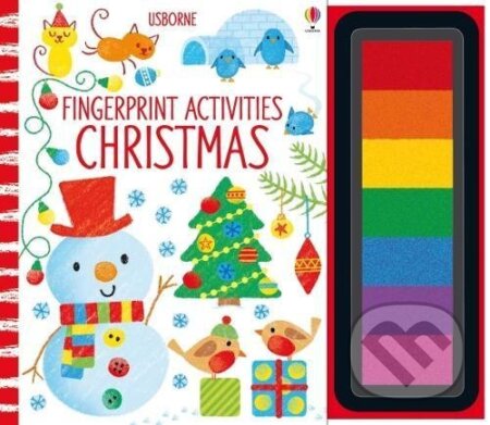 Kniha: Fingerprint Activities: Christmas (Fiona Watt). Usborne, 2017 Kniha: Fingerprint Activities: Christmas (Fiona Watt). Usborne, 2017