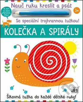 Kniha: Nauč ruku kreslit a psát: Kolečka a spirály (Jiří Models). Jiří Models, 2019 Kniha: Nauč ruku kreslit a psát: Kolečka a spirály (Jiří Models). Jiří Models, 2019