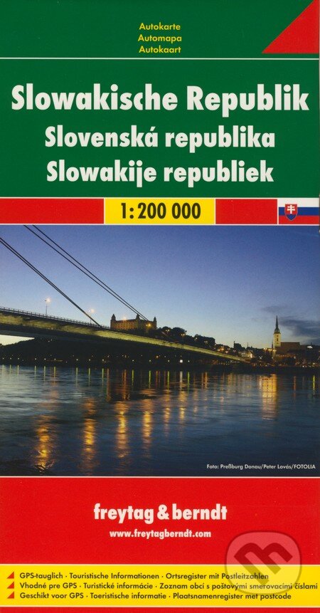 Slovenská republika 1:200 000 (freytag&berndt). freytag&berndt Slovenská republika 1:200 000 (freytag&berndt). freytag&berndt