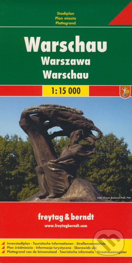 Varšava 1:15 000 (freytag&berndt). freytag&berndt, 2013 Varšava 1:15 000 (freytag&berndt). freytag&berndt, 2013