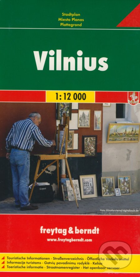 Vilnius 1:12 000 (freytag&berndt). freytag&berndt, 2009 Vilnius 1:12 000 (freytag&berndt). freytag&berndt, 2009