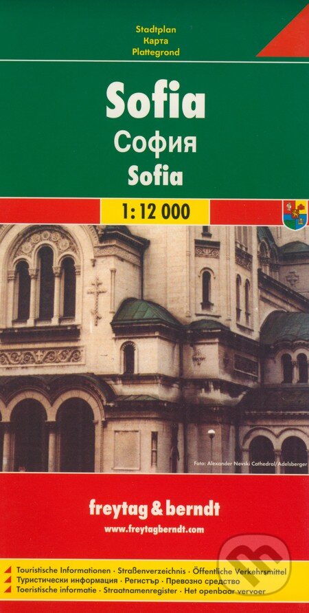 Sofia 1:12 000 (freytag&berndt). freytag&berndt, 2009 Sofia 1:12 000 (freytag&berndt). freytag&berndt, 2009