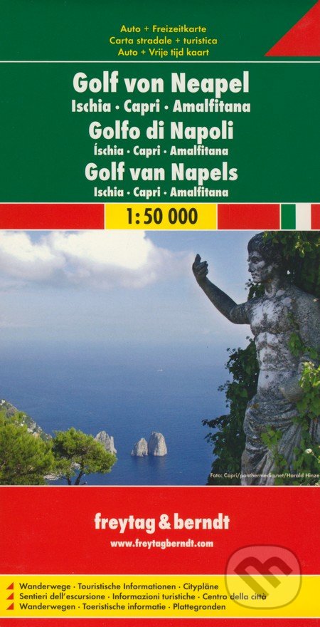 Golf von Neapel 1:50 000, freytag&berndt, 2013