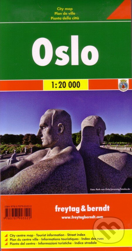 Oslo 1:20 000 (freytag&berndt). freytag&berndt, 2016 Oslo 1:20 000 (freytag&berndt). freytag&berndt, 2016