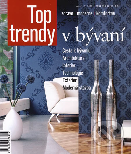 Top trendy v bývaní 2009, MEDIA/ST, 2009