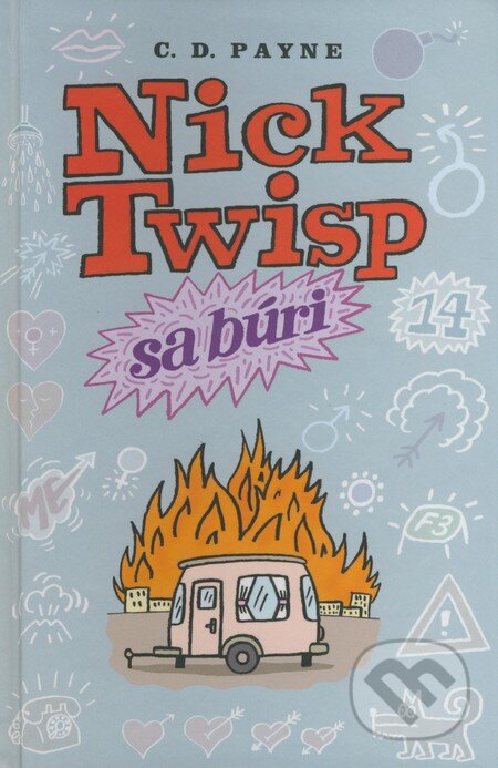 Kniha: Nick Twisp sa búri (C.D. Payne). Slovenský spisovateľ, 2009 Kniha: Nick Twisp sa búri (C.D. Payne). Slovenský spisovateľ, 2009