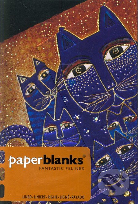 Paperblanks - Mediterranean Cats - MINI - linajkový (Paperblanks). Paperblanks Paperblanks - Mediterranean Cats - MINI - linajkový (Paperblanks). Paperblanks