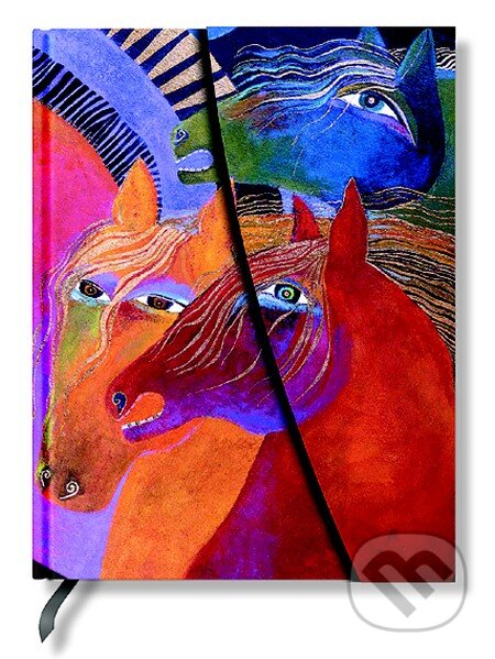 Paperblanks - Wild Horses of Fire - MIDI - linajkový (Paperblanks). Paperblanks Paperblanks - Wild Horses of Fire - MIDI - linajkový (Paperblanks). Paperblanks