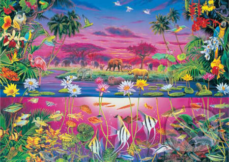 Puzzle: Sunset Paradise (Kimi Tamagami). Schmidt Puzzle: Sunset Paradise (Kimi Tamagami). Schmidt
