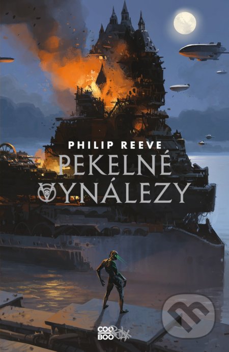 Kniha: Pekelné vynálezy (Philip Reeve). CooBoo SK, 2019 Kniha: Pekelné vynálezy (Philip Reeve). CooBoo SK, 2019