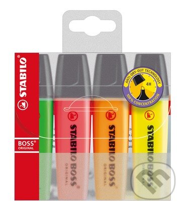 STABILO BOSS ORIGINAL 4 ks Púzdro (STABILO). STABILO, 2019 STABILO BOSS ORIGINAL 4 ks Púzdro (STABILO). STABILO, 2019