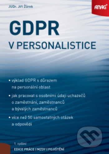 GDPR v personalistice - Jiří Žůrek, ANAG, 2019