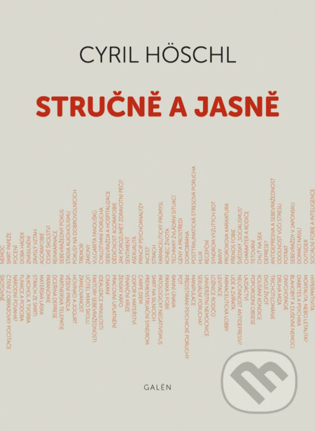 E-kniha: Stručně a jasně (Cyril Hoschl). Galén, 2013 E-kniha: Stručně a jasně (Cyril Hoschl). Galén, 2013