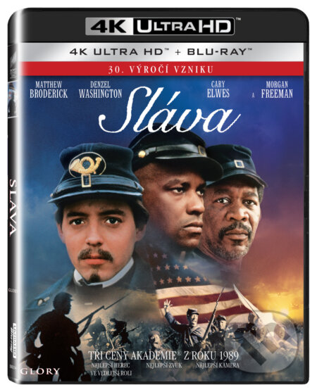 Film: Sláva Ultra HD Blu-ray (Edward Zwick) (UltraHDBlu-ray). Bonton Film, 2019 Film: Sláva Ultra HD Blu-ray (Edward Zwick) (UltraHDBlu-ray). Bonton Film, 2019