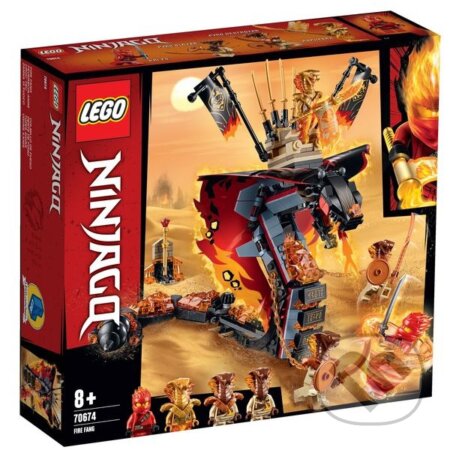 Spoločenská hra: Ohnivý tesák (LEGO). LEGO, 2019 Spoločenská hra: Ohnivý tesák (LEGO). LEGO, 2019