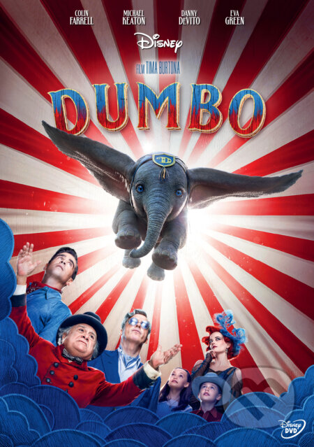 Film: Dumbo (Ben Sharpsteen a Tim Burton) (DVD). Magicbox, 2019 Film: Dumbo (Ben Sharpsteen a Tim Burton) (DVD). Magicbox, 2019
